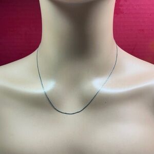 Sterling Silver chain / necklace. 18 inches long